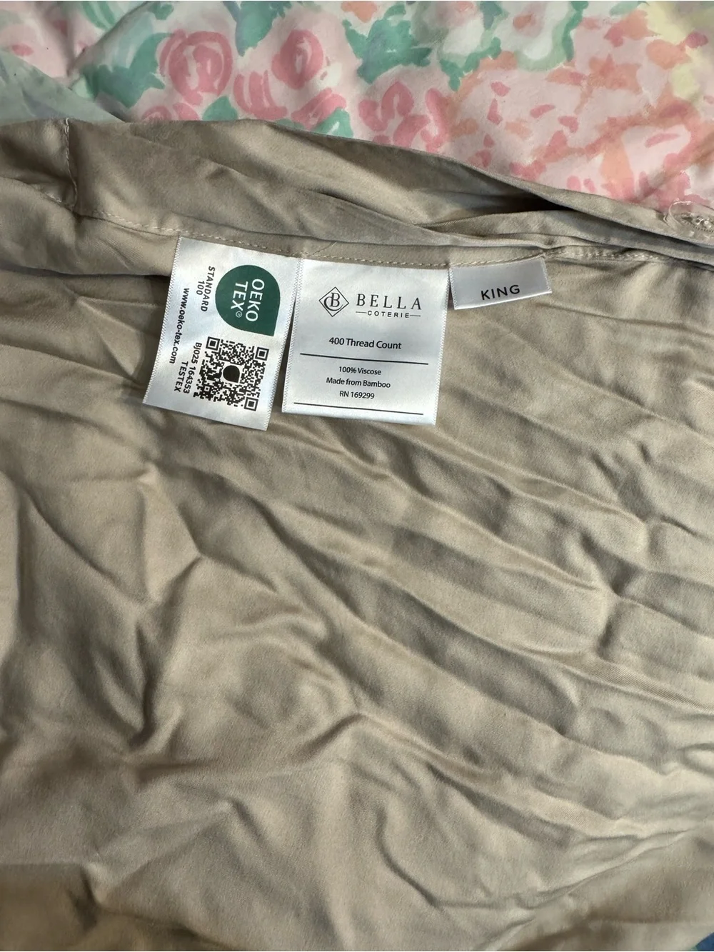 Bella Coterie Bamboo Duvet Cover king size